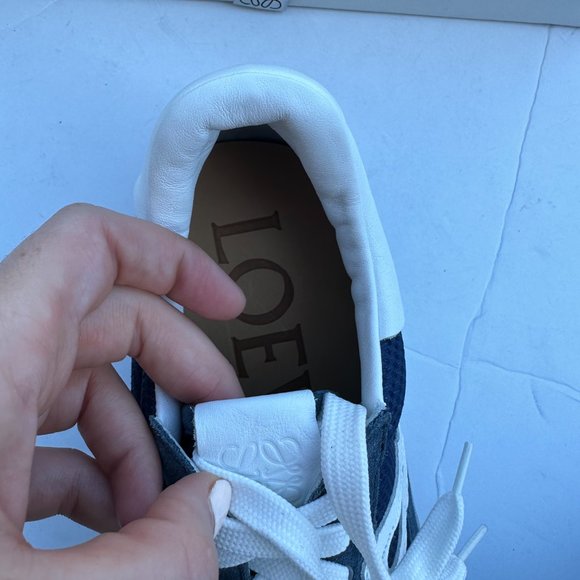 Loewe Blue and White Men's Sneakers - Picture 5 of 13